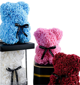 20cm Rose Bear