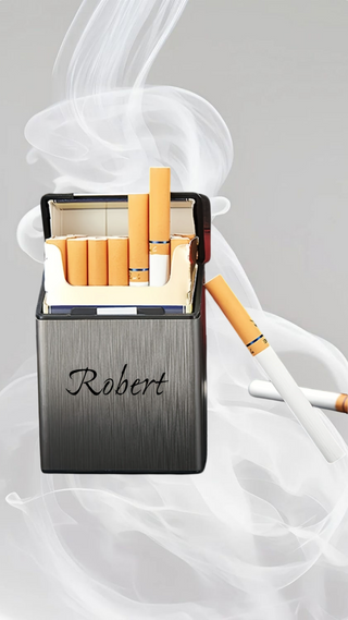Stainless Steel Cigarette Case