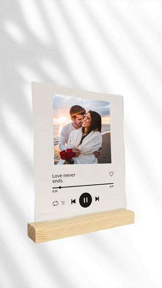 Custom Acrylic Music Plaque